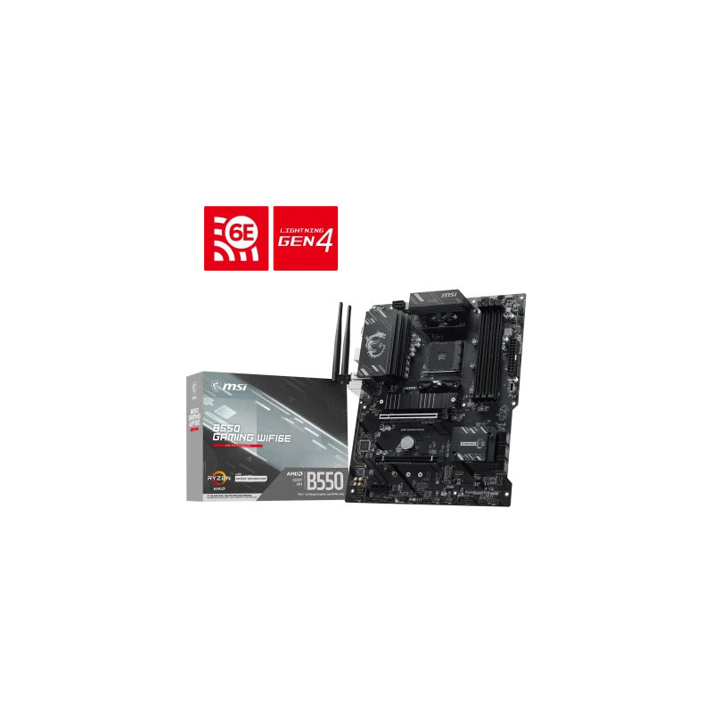 MSI B550 GAMING WIFI6E placa base AMD B550 Zócalo AM4 | APLIUM