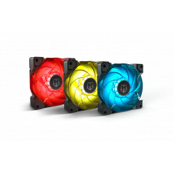 NOX H-SYNC Carcasa del ordenador Ventilador 12 cm Negro, Tra | APLIUM