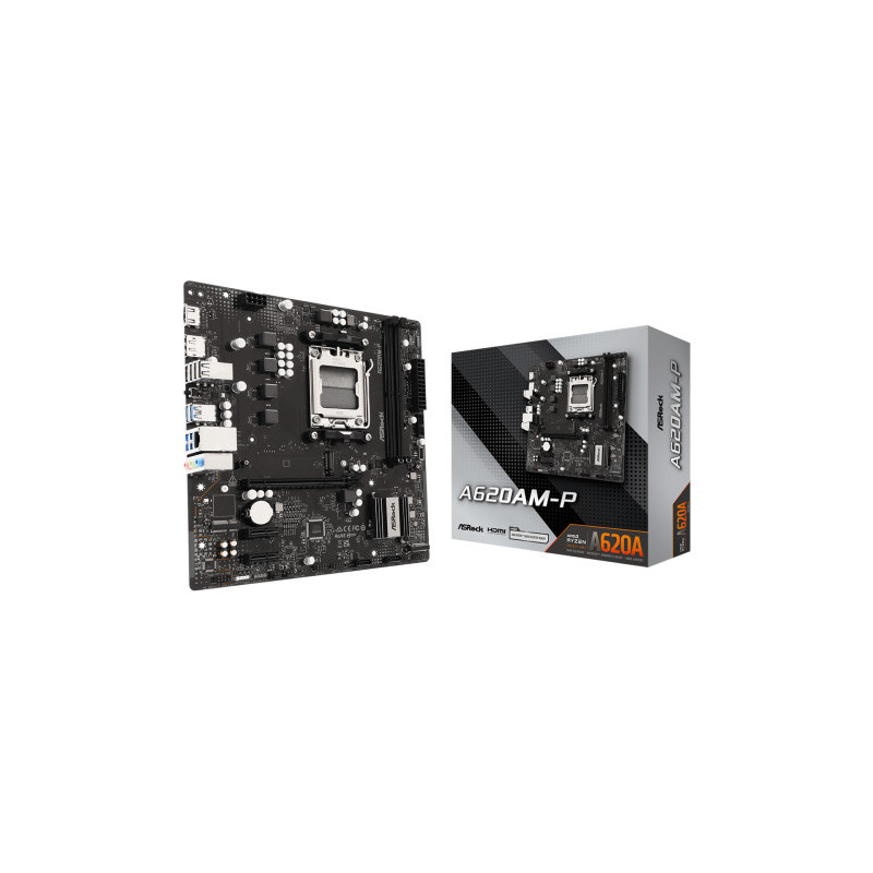 Placa Base Asrock A620AM-P/ DDR5/ PCIe 4.0/ Socket AM5/ Micr | APLIUM