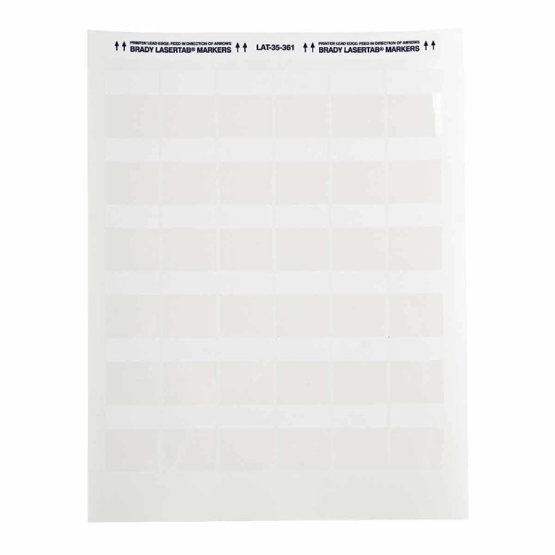 LaserTab Laser Printable