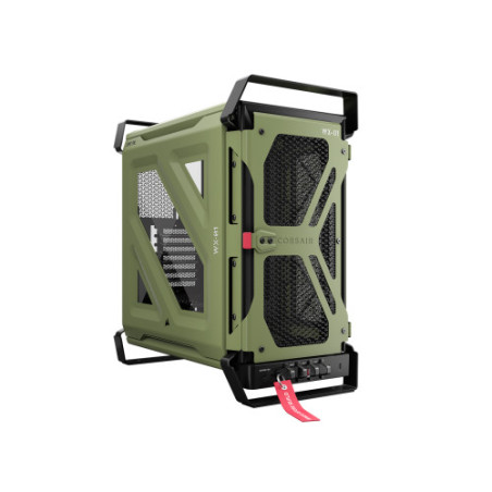 Caja Corsair Warthog Mid-tower Verde CC-9011350-WW | APLIUM