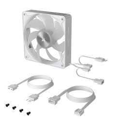 Ventilador Caja Corsair RS120 Ii Argb White 120MM Argb Fan S | APLIUM