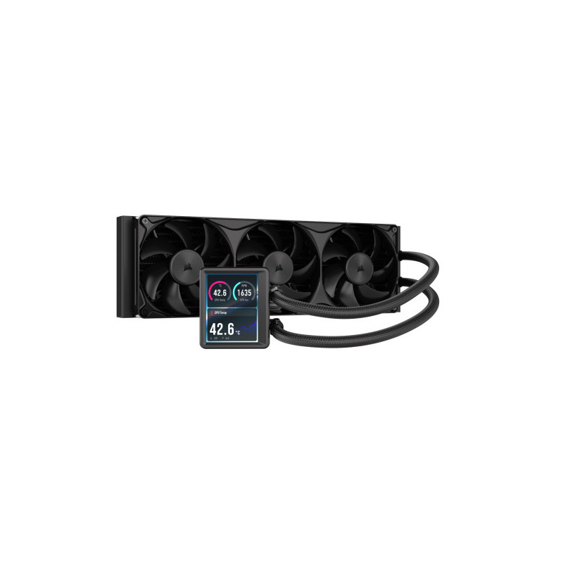 Venti. CPU Corsair Nautilus Ii 360 Rs Lcd 360MM Radiator Liq | APLIUM