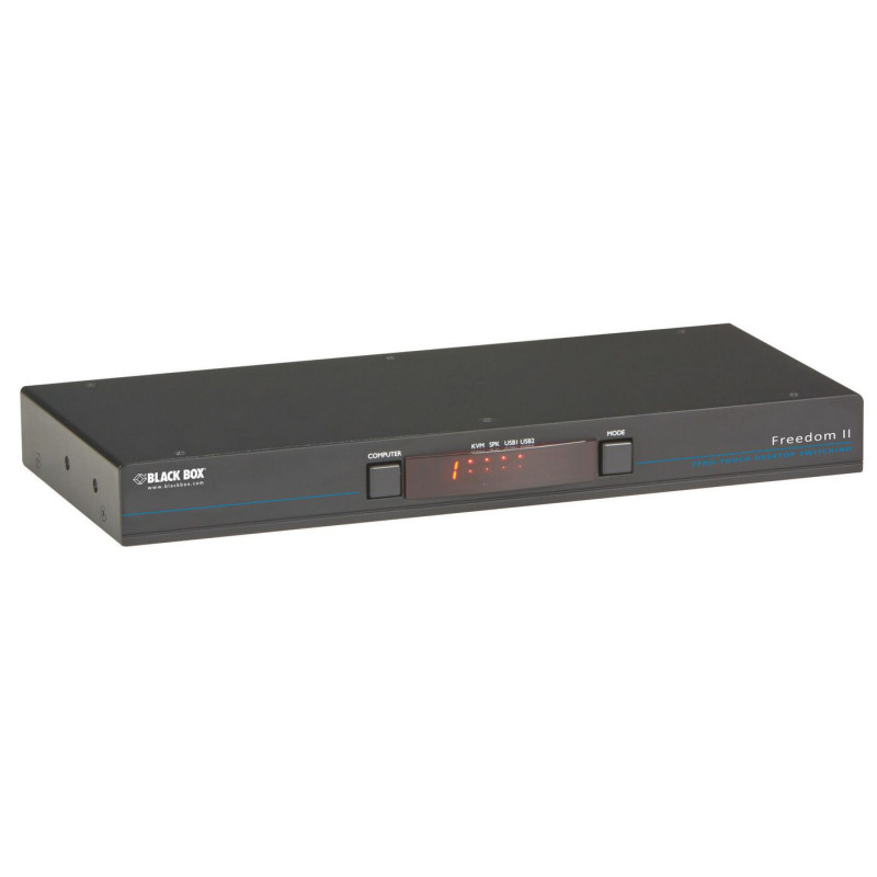 Black Box KV0004A-R2 - KM Switch with Glide and | APLIUM