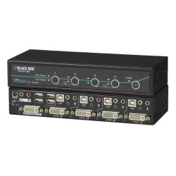 4PT SERVSWITCH DT USB DVI
