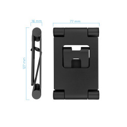 TooQ Soporte de sobremesa ajustable para teléfono / tablet h | APLIUM