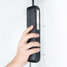 Nanocable Regleta de Enchufes con 4 Tomas, 1.4 m, Negro | APLIUM