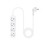 Regleta Nanocable 10.37.0004-NS/ 4 Tomas de Corriente/ Cable | APLIUM