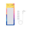 Regleta Nanocable 10.37.0004-NS/ 4 Tomas de Corriente/ Cable | APLIUM