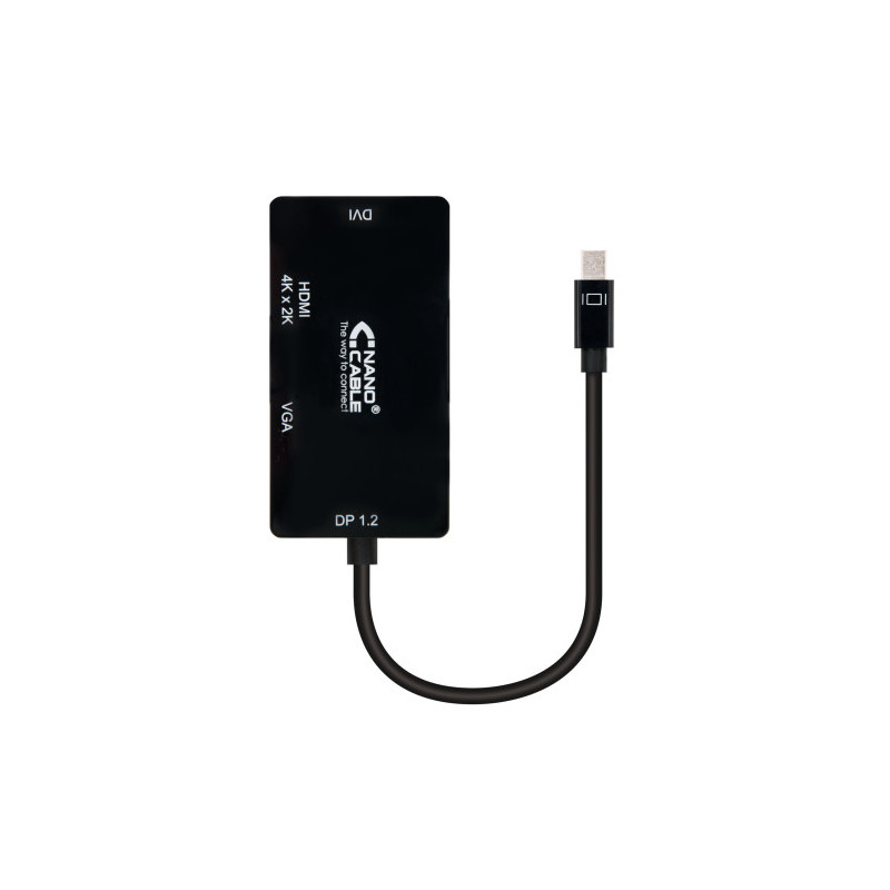 Nanocable Conversor Mini DisplayPort a VGA / HDMI, 3 en 1, D | APLIUM