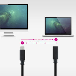 Nanocable 10.01.4501-L150 cable USB USB 3.2 Gen 2x2 1,5 m US | APLIUM