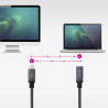 Nanocable 10.01.4500-COMB cable USB USB 3.2 Gen 2x2 0,5 m US | APLIUM