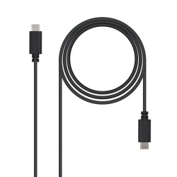 Nanocable USB 2.0, 2m cable USB USB C 0,48 Gbit/s Negro | APLIUM