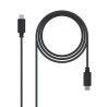 Nanocable USB 2.0, 2m cable USB USB C 0,48 Gbit/s Negro | APLIUM