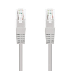 Nanocable Cable de Red Latiguillo RJ45 CAT.6 UTP AWG24, Gris | APLIUM