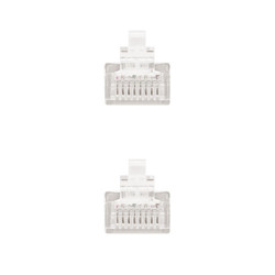 Nanocable Cable de Red Latiguillo RJ45 CAT.6 UTP AWG24, Gris | APLIUM