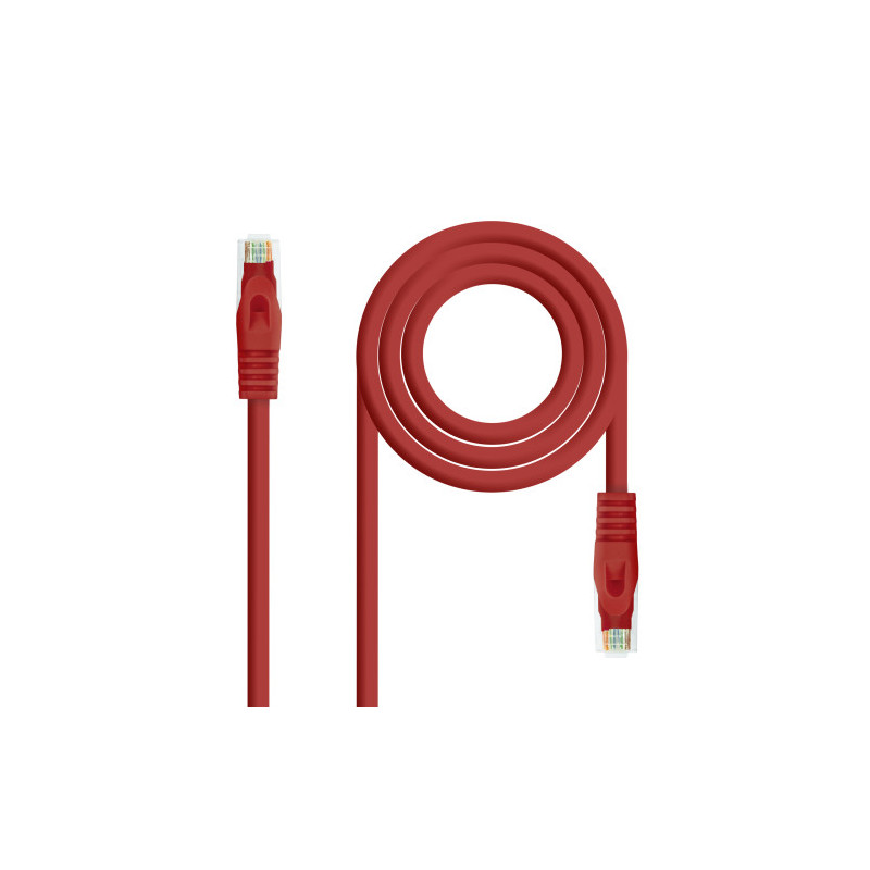Nanocable Cable Red Latiguillo RJ45 LSZH CAT.6A UTP AWG24, R | APLIUM
