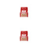Nanocable Cable Red Latiguillo RJ45 LSZH CAT.6A UTP AWG24, R | APLIUM