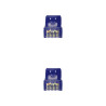 Nanocable Cable Red Latiguillo RJ45 LSZH CAT.6A UTP AWG24, A | APLIUM