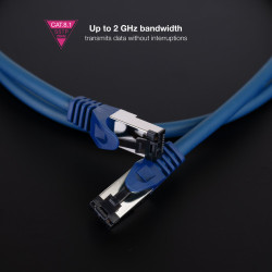 Nanocable Cable de Red Latiguillo Cat.8.1 2GHz LSZH SSTP AWG | APLIUM