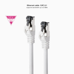 Nanocable Cable de Red Latiguillo Cat.8.1 2GHz LSZH SSTP AWG | APLIUM