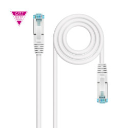 Nanocable Cable de Red Cat.7 600MHZ LSZH SFTP PIMF AWG26, Bl | APLIUM