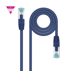 Nanocable Cable de Red Cat.7 600MHZ LSZH SFTP PIMF AWG26, Az | APLIUM