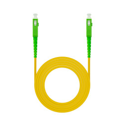 Nanocable Cable de Fibra Óptica SC/APC a SC/APC Monomodo Sim | APLIUM