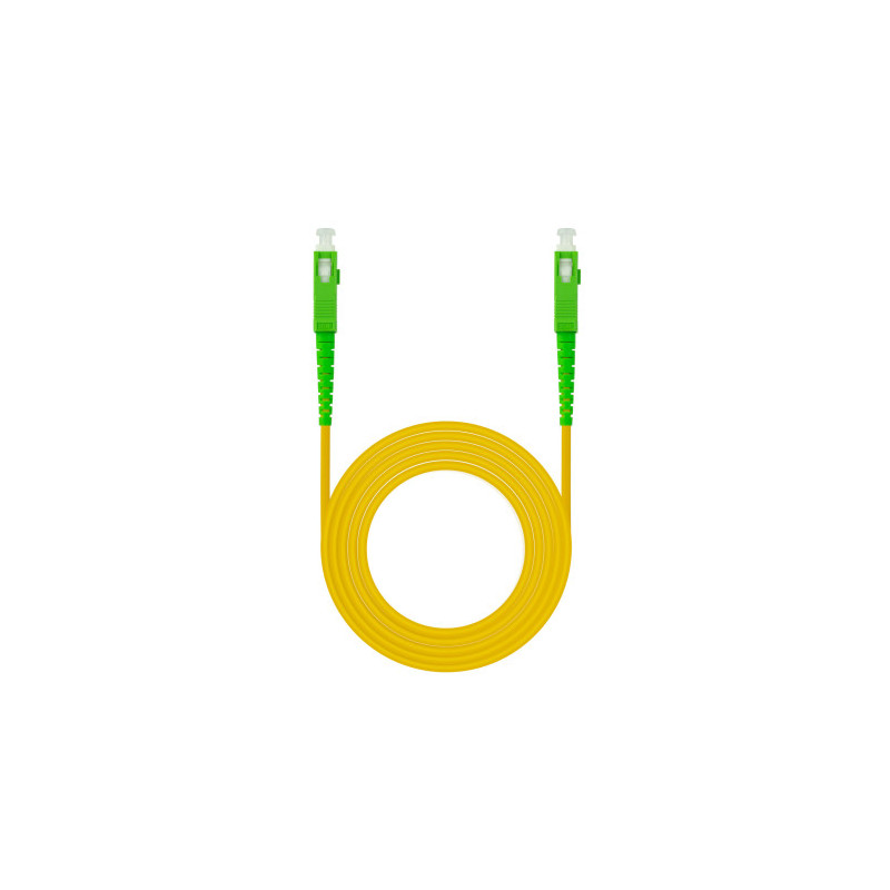 Nanocable Cable de Fibra Óptica SC/APC a SC/APC Monomodo Sim | APLIUM