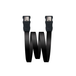 Nanocable 10.18.0401 cable de SATA 0,5 m eSATA Negro | APLIUM