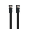 Nanocable 10.18.0401 cable de SATA 0,5 m eSATA Negro | APLIUM