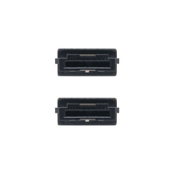 Nanocable 10.18.0401 cable de SATA 0,5 m eSATA Negro | APLIUM