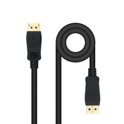 Nanocable Cable DisplayPort 1.4, DP/M - DP/M, Negro, 1.5 m | APLIUM