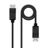 Nanocable Cable DisplayPort 1.2 CCS, DP/M - DP/M, Negro, 1.0 | APLIUM