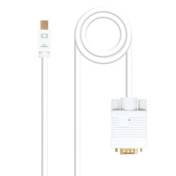 Nanocable Cable conversor Mini DP a VGA, Mini DP/M - VGA/M, | APLIUM