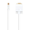 Nanocable Cable conversor Mini DP a VGA, Mini DP/M - VGA/M, | APLIUM