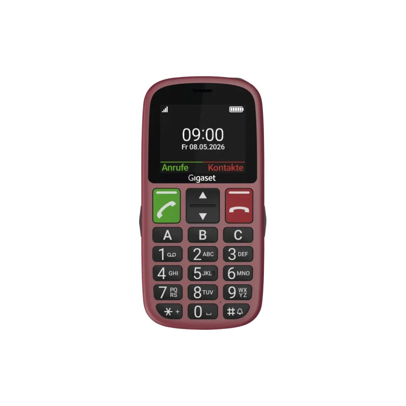 Gigaset GL30 5,59 cm (2.2") 106 g Rojo Teléfono para persona | APLIUM