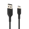 Belkin CAB001BT2MBK cable USB 2 m USB A USB C Negro | APLIUM