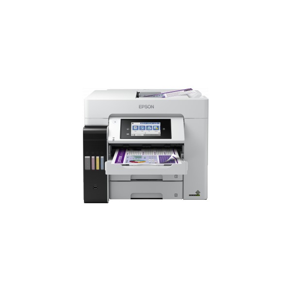 Epson EcoTank ET-5880, Inyección de tinta, Impresión a color, 4800 x 2400 DPI, A4, Impresión directa, Negro, Blanco