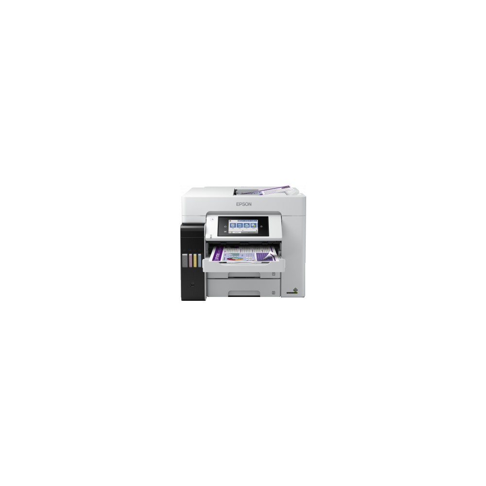 Epson EcoTank ET-5880, Inyección de tinta, Impresión a color, 4800 x 2400 DPI, A4, Impresión directa, Negro, Blanco