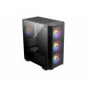 MSI MAG FORGE M100A carcasa de ordenador Micro Torre Negro, | APLIUM