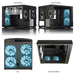 Fractal Design NODE 804 Cubo Negro | APLIUM