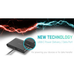 I-tec USB C Travel Adapter W Pd 4K HDMI/ USB 3.0/ Usb-c PD/D | APLIUM