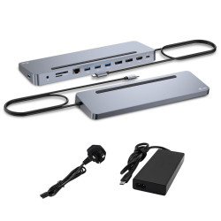 C31FLAT2PDPRO100W - I-tec Usb-c Ergo Dock + Charger 3X Lcd | APLIUM