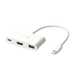 Eco-friendly Usb-c To HDMI USB Type-a With Power Delivery | APLIUM