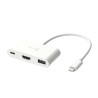 Eco-friendly Usb-c To HDMI USB Type-a With Power Delivery | APLIUM