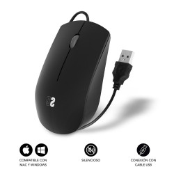 Ratón Subblim Business Silencioso/ Hasta 1200 DPI | APLIUM