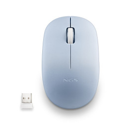 FOGPROBLUE - NGS FOG PRO ratón Oficina Ambidextro RF | APLIUM