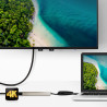 Usb-c Multiport Mini Dock With Power Pass Through PD60W | APLIUM