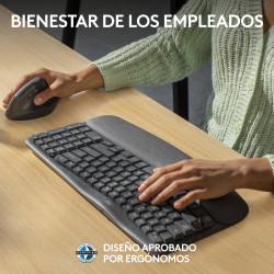 Wave Keys For Business Graphite Esp - 2.4GHZ/BT MEDITER-412 | APLIUM